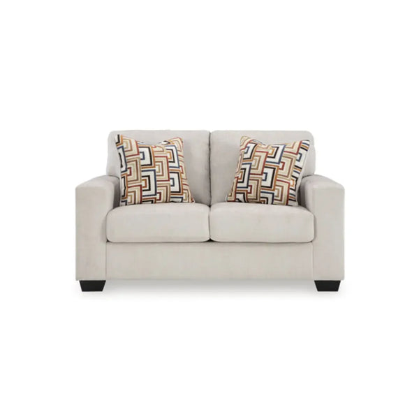 Ashley Aviemore Loveseat in Stone